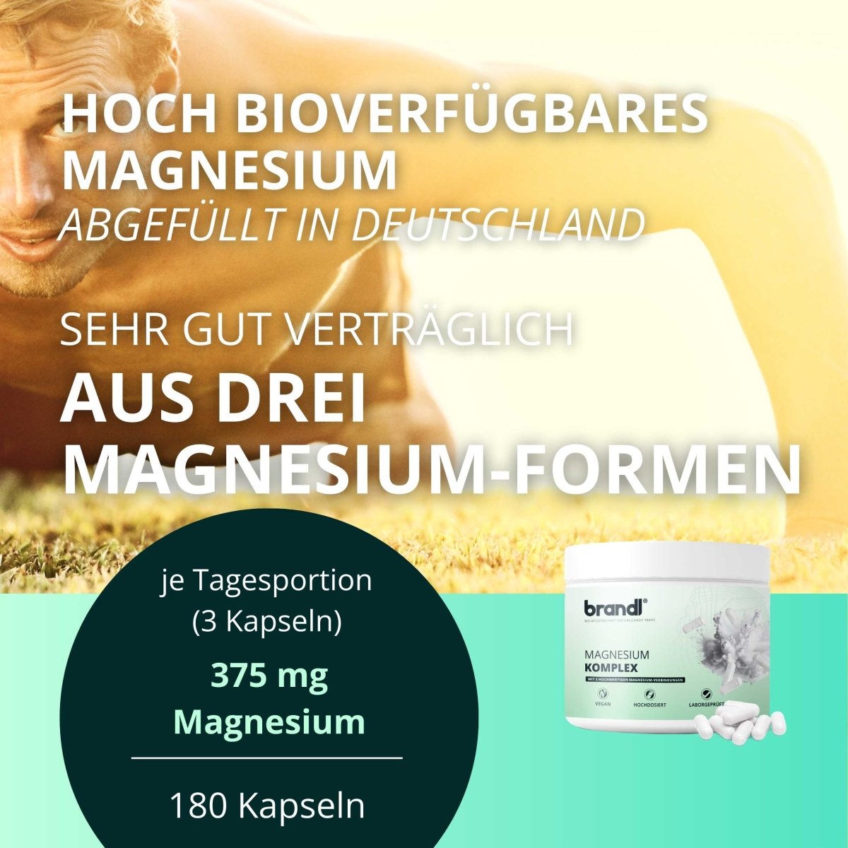 Magnesium Komplex Kapseln - Brandl Nutrition