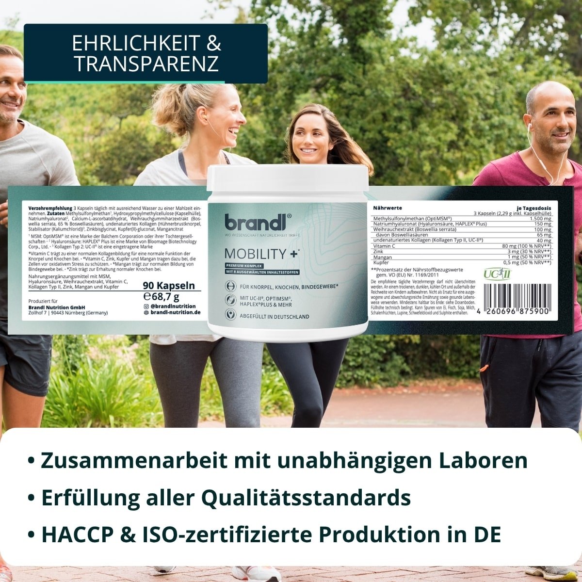 Mobility + Kapseln - Brandl Nutrition