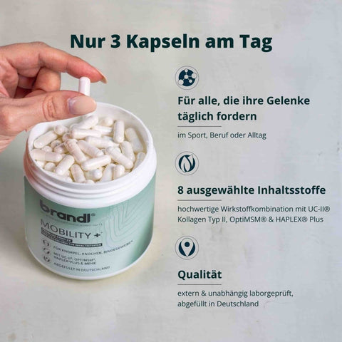 Mobility + Kapseln - Brandl Nutrition