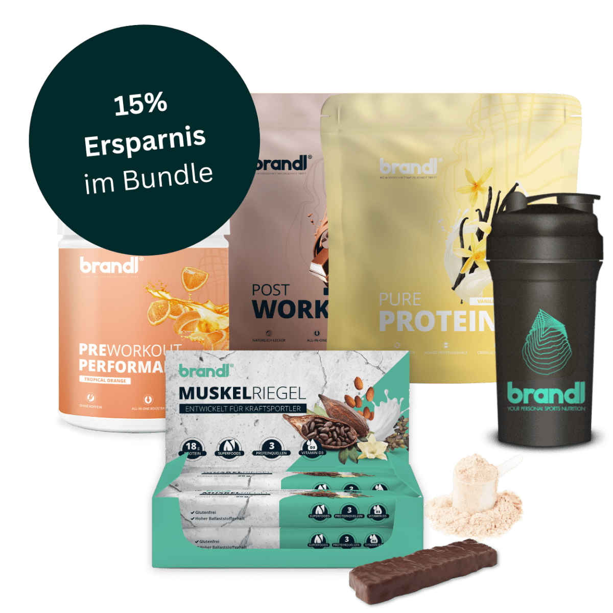 Muskelaufbau Bundle XL - Brandl Nutrition