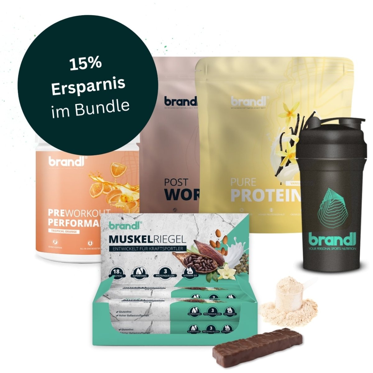 Muskelaufbau Bundle XL - Brandl Nutrition