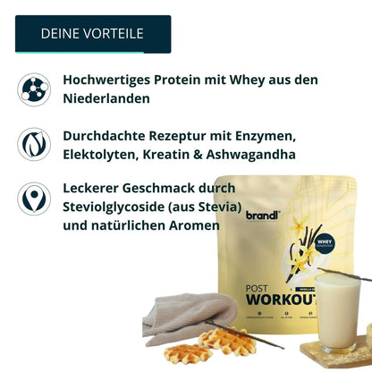 Muskelaufbau Bundle XL - Vegan Protein - Brandl Nutrition