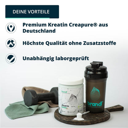 Muskelaufbau Bundle XL - Vegan Protein - Brandl Nutrition