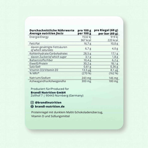 Muskelriegel - Brandl Nutrition