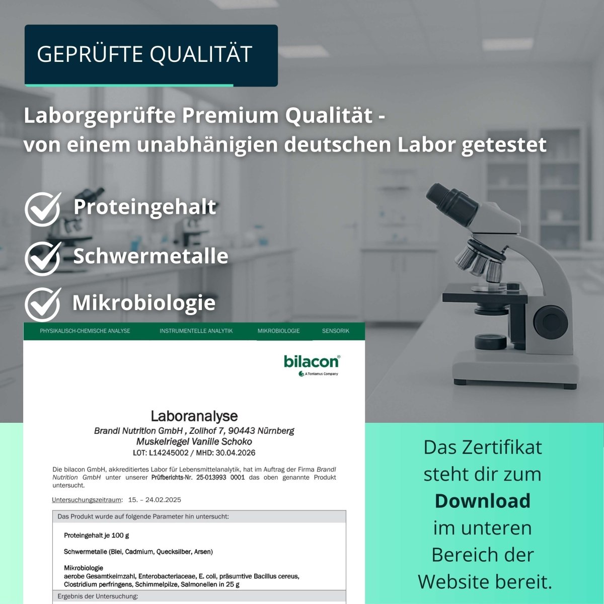 Muskelriegel - Brandl Nutrition