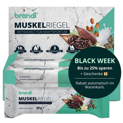Muskelriegel (einzelner Riegel) - Brandl Nutrition