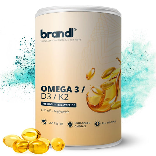 Omega 3/D3/K2 - Brandl Nutrition