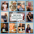 Collage aus Kundenfotos mit brandl Produkten – über 250.000 Menschen lieben unsere Produkte