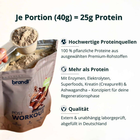 Post - Workout Vegan 2.0 - Brandl Nutrition