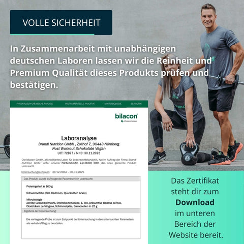 Post - Workout Vegan 2.0 - Brandl Nutrition