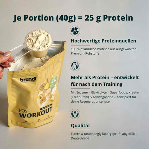 Post - Workout Vegan 2.0 - Brandl Nutrition