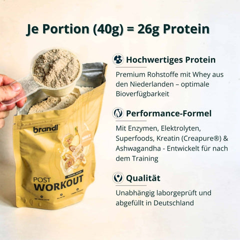 Post - Workout Whey 2.0 - Brandl Nutrition