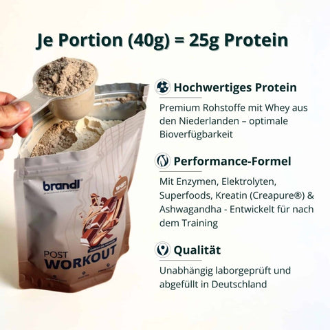 Post - Workout Whey 2.0 - Brandl Nutrition