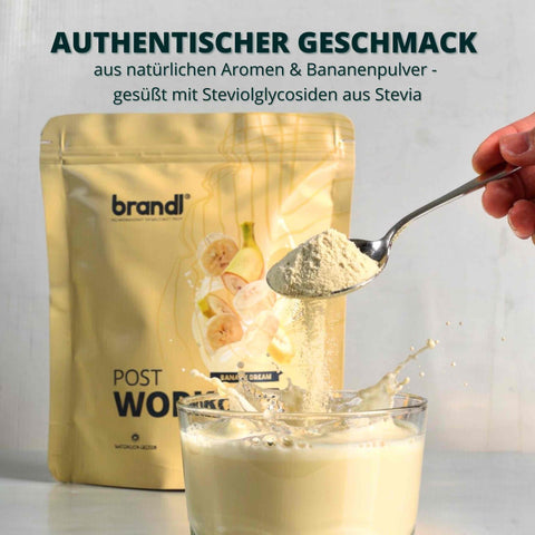 Post Workout - Brandl Nutrition - Banane - Authentischer Geschmack