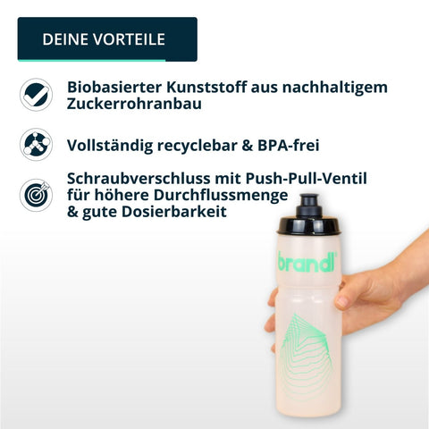 Premium Elite Trinkflasche - Brandl Nutrition
