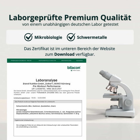 Weißer laboratoriemikroskop mit metallischen komponenten und gebogenem arm für präzisionsanalysen im preworkout performance bereich