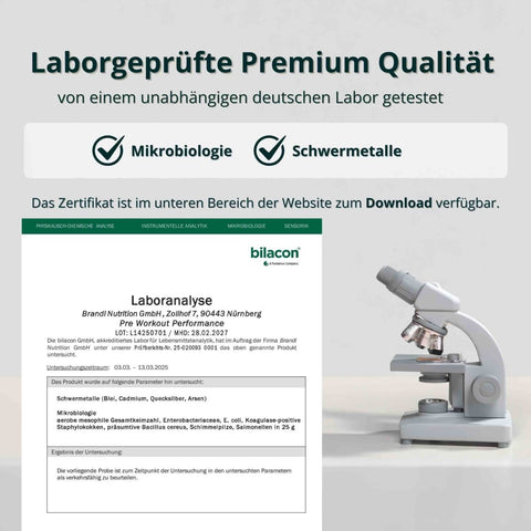 PreWorkout Performance - Brandl Nutrition