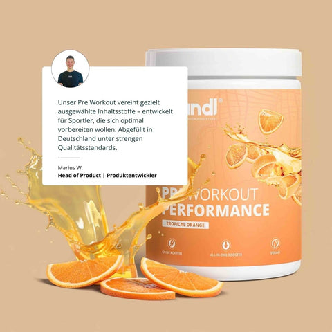 PreWorkout Performance - Brandl Nutrition