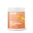 Brandi preworkout performance in tropical orange flavor in a white cylindrical container with orange citrus label