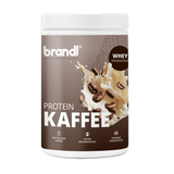 brandl Protein Kaffee Dose freigestellt mit transparentem Hintergrund