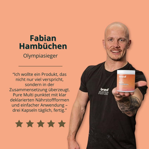 Pure Multi Kapseln - Brandl Nutrition