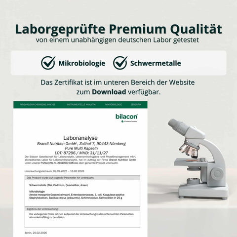 Pure Multi Kapseln - Brandl Nutrition