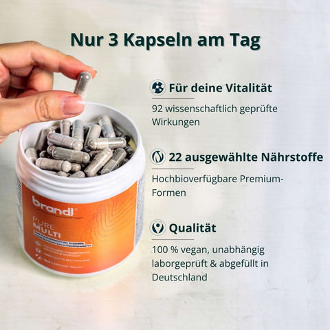 Pure Multi Kapseln - Brandl Nutrition