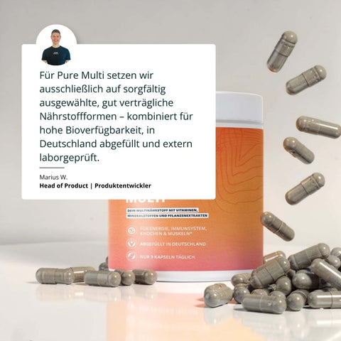 Pure Multi Kapseln - Brandl Nutrition