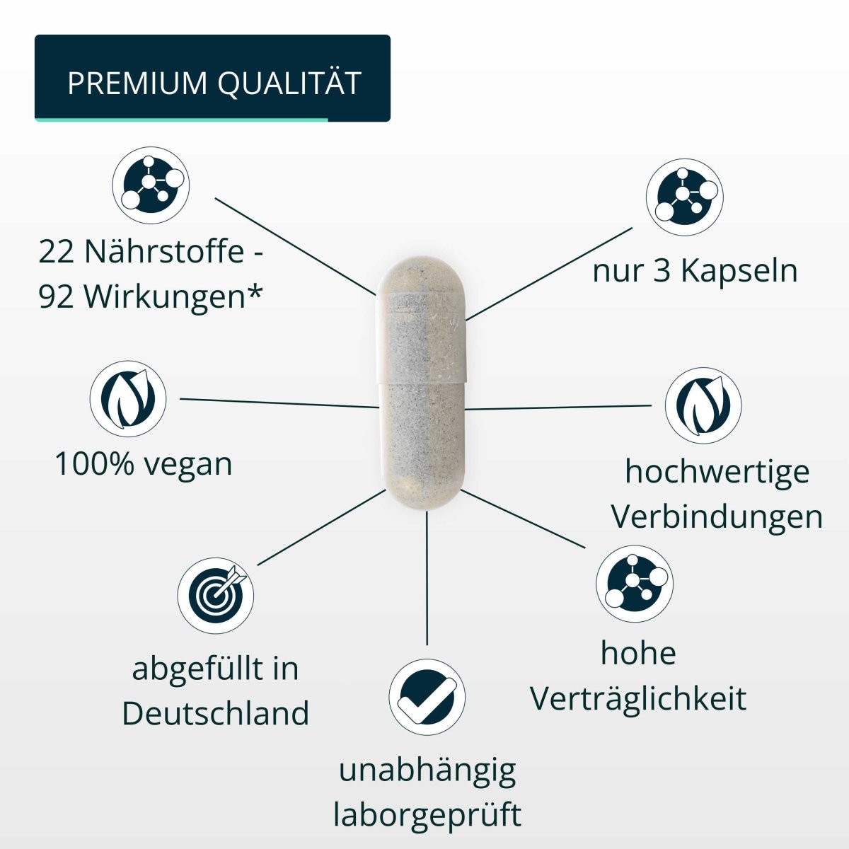 Pure Multi Kapseln - Brandl Nutrition