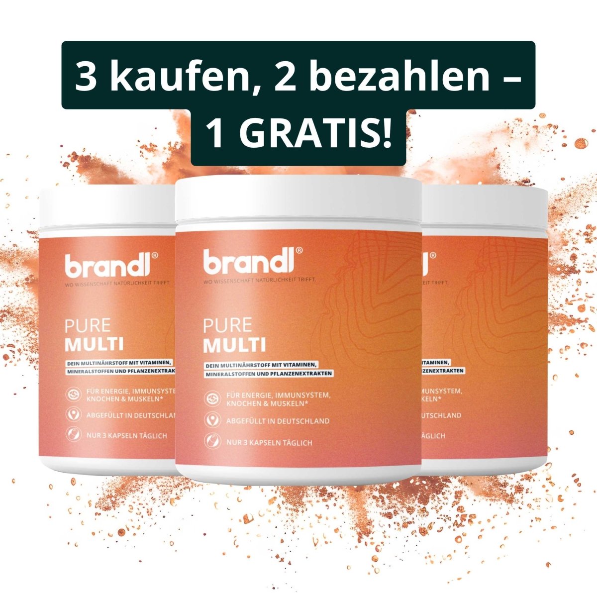 Pure Multi Kapseln (Angebot) - Brandl Nutrition