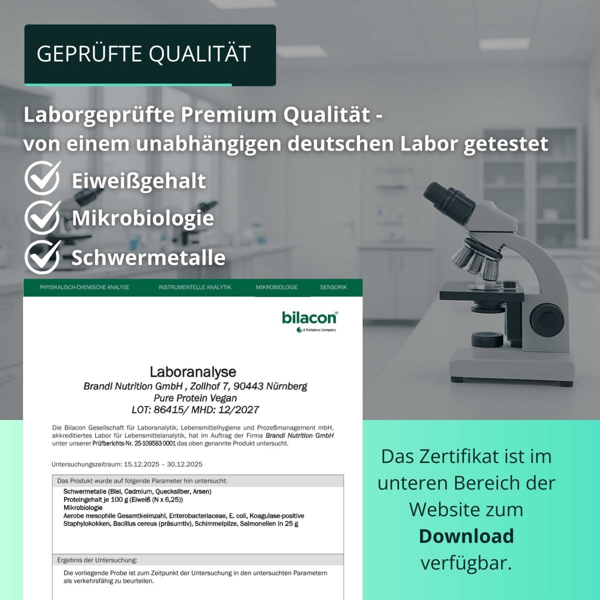 Pure Protein 2.0 (Vegan) - Brandl Nutrition