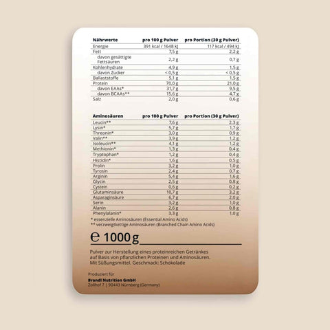 Pure Protein 2.0 (Vegan) - Brandl Nutrition