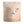 Beige wiederverschließbarer pure protein 2.0 whey beutel mit mandel kokos geschmack und milchillustrationen