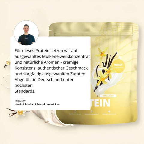 brandl Whey Protein Herstellung – hochwertiges Molkenprotein mit natürlichen Aromen, produziert in Deutschland