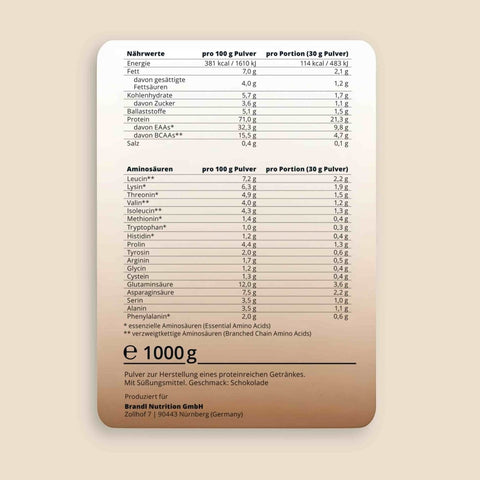 Pure Protein 2.0 (Whey) - Brandl Nutrition