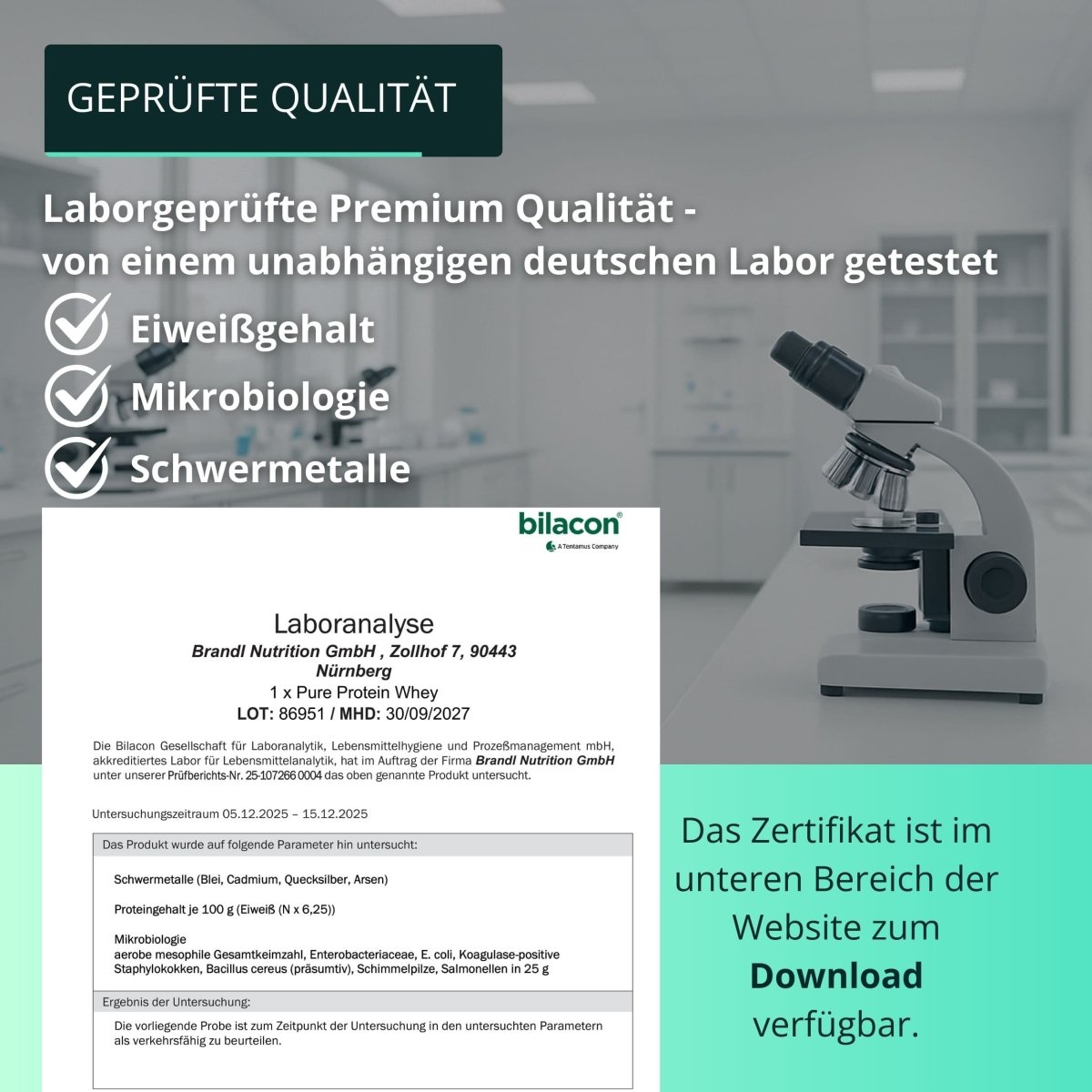 Pure Protein 2.0 (Whey) - Brandl Nutrition