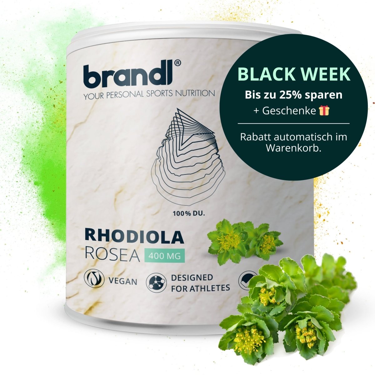 Rhodiola Rosea Kapseln - Brandl Nutrition