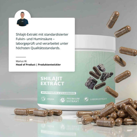 Shilajit Extrakt Kapseln - Brandl Nutrition