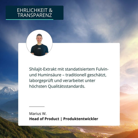 Shilajit Extrakt Kapseln - Brandl Nutrition