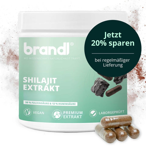 Shilajit Extrakt Kapseln - Brandl Nutrition