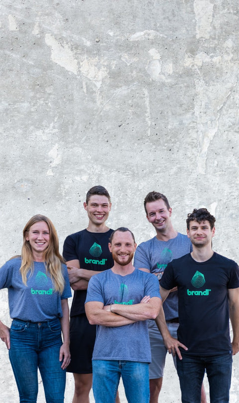 brandl Team mit brandling shirts