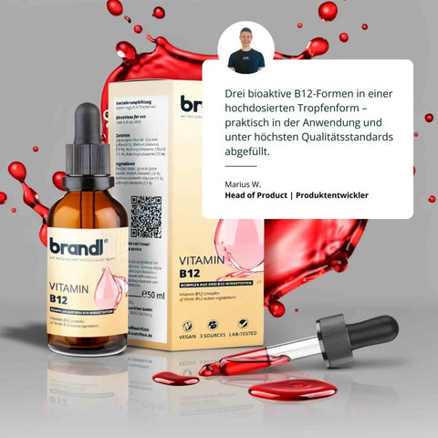 Vitamin B12 Tropfen - Brandl Nutrition