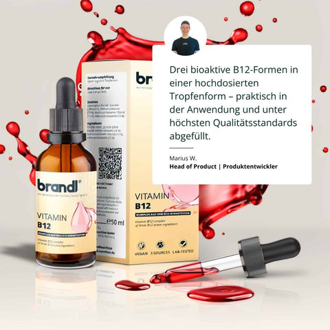 Vitamin B12 Tropfen - Brandl Nutrition