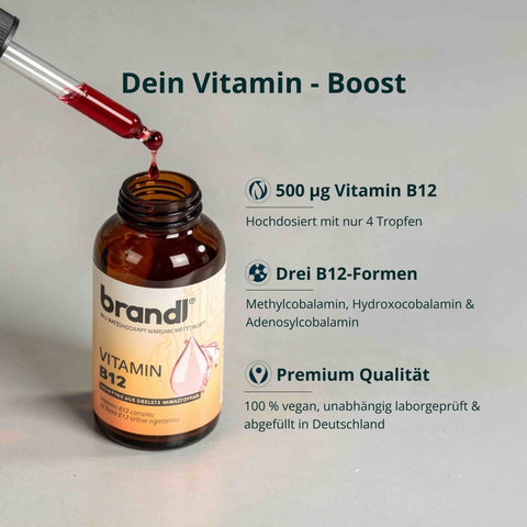 Vitamin B12 Tropfen - Brandl Nutrition
