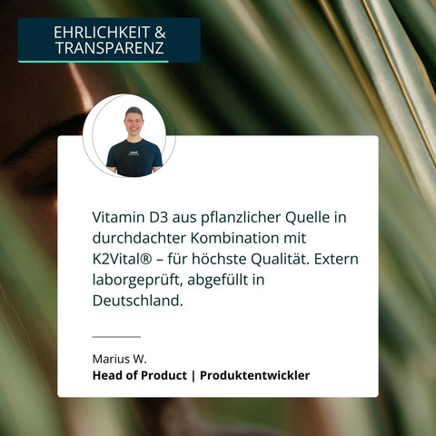 Vitamin D3/K2 Kapseln - Brandl Nutrition