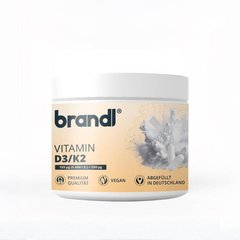 Vitamin D3/K2 Kapseln - Brandl Nutrition
