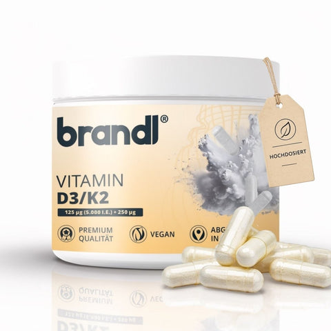 Vitamin D3/K2 Kapseln - Brandl Nutrition