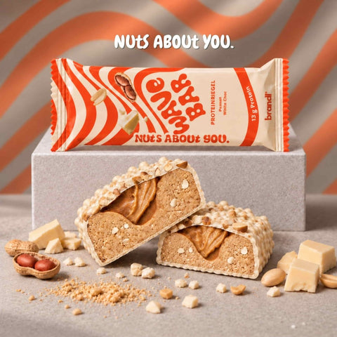Wavebar Peanut White Choc - Brandl Nutrition