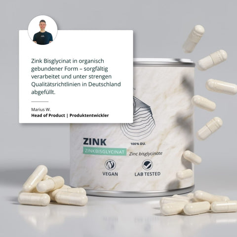 Zink Kapseln - Brandl Nutrition - Produktentwickler