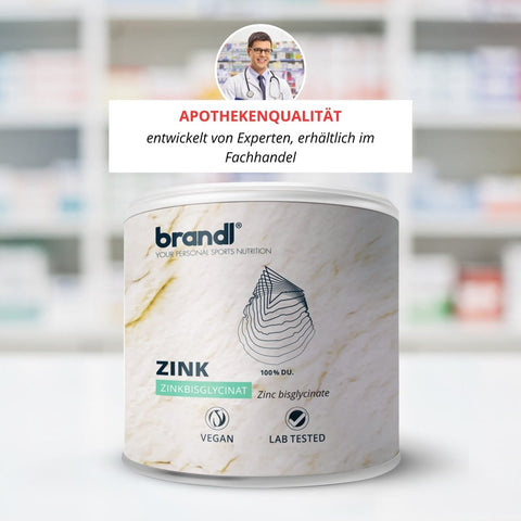 Zink Kapseln - Brandl Nutrition - Apothekenqualität